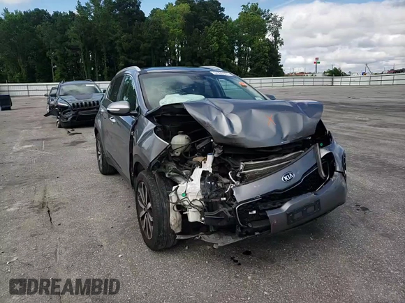 2017 Kia Sportage EX with VIN KNDPNCAC5H7185272, listed as a Copart auction lot 57996925 with 136,836 mi miles and Salvage title. Bid and sale history available at DreamBid. Image 14.