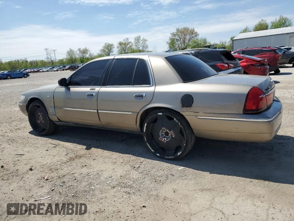 2001 Mercury Grand Marquis LS z VIN 2MEFM75W11X612617, wystawiony jako Copart lot #54782295 z przebiegiem 171 944 mil mil oraz Szkoda całkowita • Salvage title. Historia ofert i sprzedaży dostępna na DreamBid. Obrazek 2.