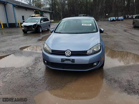 2012 Volkswagen Golf TDI w/Tech Pkg with VIN WVWMM7AJ2CW113181, listed as a Copart auction lot 52576855 with 100,589 mi miles and Salvage Title. Bid and sale history available at carsss.com. Image 11.