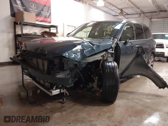 2024 Volvo XC90 Plus Bright Theme with VIN YV4062PE1R1157343, listed as a IAAI auction lot 41314576 with 24,163 mi miles. Bid and sale history available at carsss.com. Image 2.