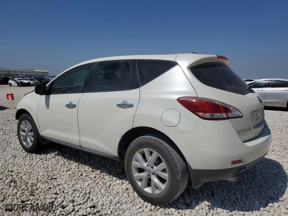 2012 Nissan Murano S with VIN JN8AZ1MU4CW108642, listed as a Copart auction lot 48563965 with 271,908 mi miles and Salvage Title. Bid and sale history available at carsss.com. Image 2.