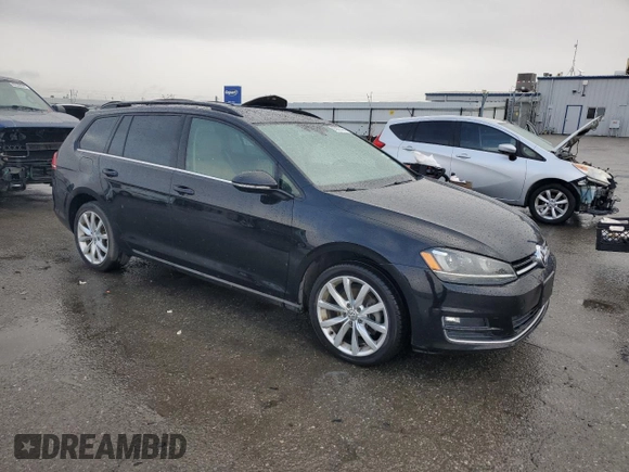 2016 Volkswagen Golf SportWagen TSI S with VIN 3VWC17AU6GM511074, listed as a Copart auction lot 85821404 with 75,916 mi miles and Salvage Title. Bid and sale history available at carsss.com. Image 4.
