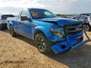 2013 Ford F-150 XL with VIN 1FTMF1CF4DFB44109, listed as a Copart auction lot 58445735 with 139,336 mi miles and Salvage title. Bid and sale history available at DreamBid. Image 4.