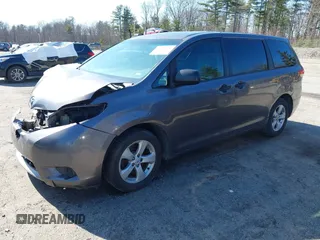 2012 Toyota Sienna with VIN 5TDZK3DC4CS228916, listed as a IAAI auction lot 41936870 with 188,227 mi miles. Bid and sale history available at carsss.com. Image 2.