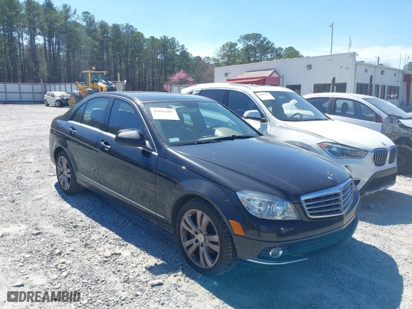 2008 Mercedes-Benz C-Class 3.0L Sport with VIN WDDGF54X28F071197, listed as a IAAI auction lot 41805407 with 321,902 mi miles. Bid and sale history available at carsss.com. Image 1.