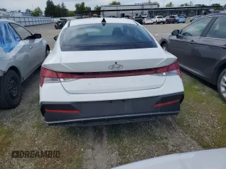 2024 Hyundai Elantra SEL with VIN KMHLM4DGXRU696092, listed as a Copart auction lot 51510445 with 18,745 mi miles and Non Repairable. Bid and sale history available at carsss.com. Image 6.
