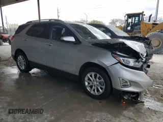 2018 Chevrolet Equinox LT with VIN 2GNAXSEVXJ6108982, listed as a Copart auction lot 52082785 with 80,161 mi miles and Salvage Title. Bid and sale history available at DreamBid. Image 4.