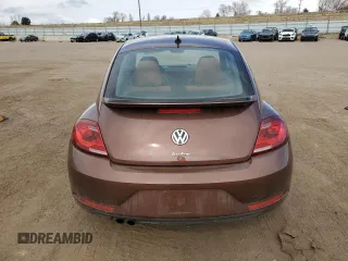 2017 Volkswagen Beetle 1.8T Fleet with VIN 3VWF17AT3HM622848, listed as a Copart auction lot 48055285 with 11,428 mi miles and Salvage Title. Bid and sale history available at carsss.com. Image 6.