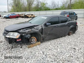 2014 Dodge Avenger SE z VIN 1C3CDZAB6EN227407, wystawiony jako Copart lot #55631055 z przebiegiem 139 595 mil mil oraz Szkoda całkowita • Salvage title. Historia ofert i sprzedaży dostępna na DreamBid. Obrazek 1.