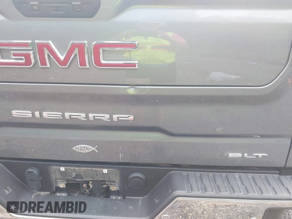 2022 GMC Sierra 1500 SLT with VIN 3GTU9DEL0NG132163, listed as a IAAI auction lot 42209503 with 44,924 mi miles and . Bid and sale history available at DreamBid. Image 6.