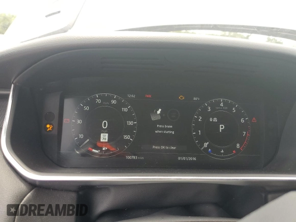 2019 Land Rover Range Rover Sport HSE with VIN SALWR2RV1KA837582, listed as a Copart auction lot 59088515 with 100,783 mi miles and Non repairable. Bid and sale history available at DreamBid. Image 9.