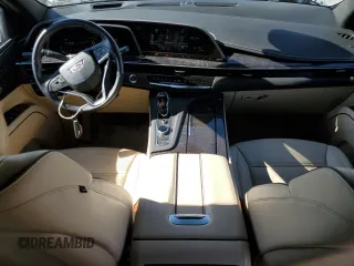 2021 Cadillac Escalade Premium Luxury z VIN 1GYS3CKL9MR471651, wystawiony jako Copart lot #44301275 z przebiegiem 24 328 mil mil oraz Szkoda całkowita • Salvage title. Historia ofert i sprzedaży dostępna na DreamBid. Obrazek 8.