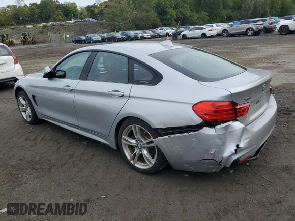 2017 BMW 4 Series 440i xDrive with VIN WBA4E5C50HG189370, listed as a Copart auction lot 72420284 with 59,018 mi miles and Salvage Title. Bid and sale history available at carsss.com. Image 2.