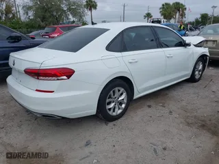2020 Volkswagen Passat 2.0T S with VIN 1VWAA7A35LC004838, listed as a IAAI auction lot 41184897 with 68,628 mi miles. Bid and sale history available at carsss.com. Image 4.