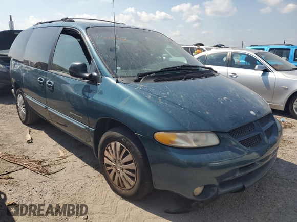2000 Dodge Caravan SE with VIN 2B4GP45G9YR667980, listed as a Copart auction lot 76298204 with Not Provided miles and Salvage Title. Bid and sale history available at carsss.com. Image 4.