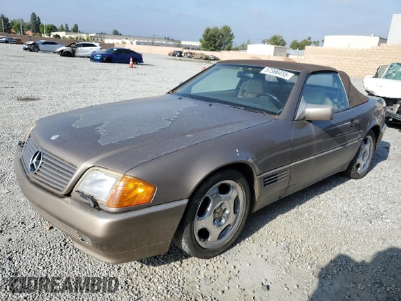 1992 Mercedes-Benz 500 z VIN WDBFA66E9NF046698, wystawiony jako Copart lot #57366455 z przebiegiem 98 836 mil mil oraz Czysty tytuł • Clean title. Historia ofert i sprzedaży dostępna na DreamBid. Obrazek 1.