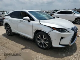 2016 Lexus RX 350 with VIN 2T2BZMCA1GC044207, listed as a Copart auction lot 54190245 with 156,285 mi miles and Salvage Title. Bid and sale history available at DreamBid. Image 4.