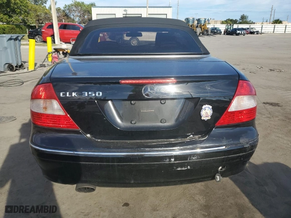 2008 Mercedes-Benz CLK-Class 3.5L with VIN WDBTK56F68T094524, listed as a Copart auction lot 46227185 with 160,425 mi miles and Clean Title. Bid and sale history available at carsss.com. Image 6.