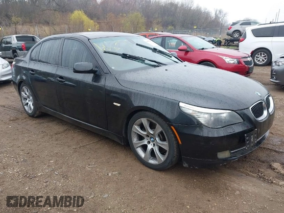 2008 BMW 5 Series 535i with VIN WBANW13568CN57245, listed as a IAAI auction lot 40886756 with 103,569 mi miles and . Bid and sale history available at carsss.com. Image 1.