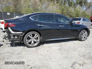 2015 Infiniti Q70 with VIN JN1BY1PR1FM831393, listed as a Copart auction lot 53310175 with 94,320 mi miles and Salvage title. Bid and sale history available at DreamBid. Image 3.
