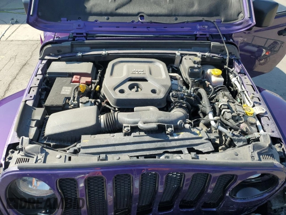 2023 Jeep Wrangler Sahara с VIN 1C4HJXEN9PW589084, выставлен на аукционе Copart как лот 54208125 с пробегом 48 943 миль миль и Списание • Salvage title. История ставок и продаж доступна на DreamBid. Изображение 12.