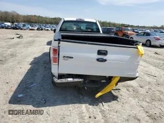 2013 Ford F-150 XL with VIN 1FTMF1CM8DKE67276, listed as a Copart auction lot 52690085 with 149,034 mi miles and Salvage title. Bid and sale history available at DreamBid. Image 6.