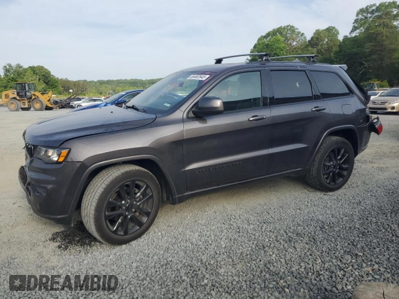 2019 Jeep Grand Cherokee Upland with VIN 1C4RJEAG0KC681033, listed as a Copart auction lot 55482645 with 79,456 mi miles and Salvage title. Bid and sale history available at DreamBid. Image 1.