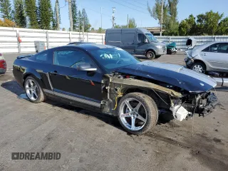 2007 Ford Mustang GT Deluxe with VIN 1ZVHT82H375361082, listed as a Copart auction lot 51257825 with 14,262 mi miles and Salvage Title. Bid and sale history available at carsss.com. Image 4.