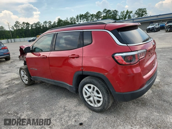 2020 Jeep Compass Sport with VIN 3C4NJCAB9LT169798, listed as a Copart auction lot 57177475 with Not provided miles and Clean title. Bid and sale history available at DreamBid. Image 2.