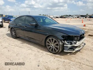 2017 BMW 5 Series 540i with VIN WBAJE5C32HG914842, listed as a Copart auction lot 64358255 with 116,282 mi miles and Salvage title. Bid and sale history available at DreamBid. Image 4.