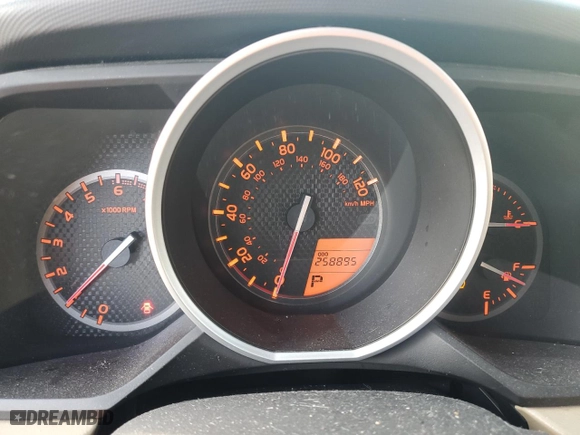 2010 Toyota 4Runner SR5 with VIN JTEZU5JR4A5005935, listed as a Copart auction lot 44055415 with 258,895 mi miles and Salvage Title. Bid and sale history available at carsss.com. Image 9.