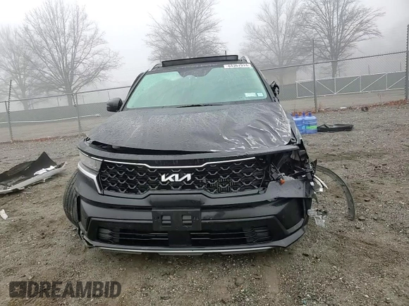 2023 Kia Sorento EX z VIN KNDRHDLG7P5144416, wystawiony jako Copart lot #84367914 z przebiegiem 62 892 mil mil oraz Szkoda całkowita • Salvage title. Historia ofert i sprzedaży dostępna na DreamBid. Obrazek 12.