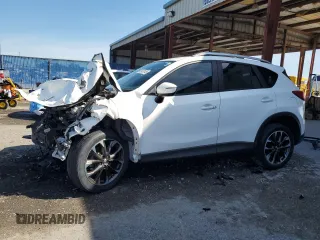 2016 Mazda CX-5 Grand Touring with VIN JM3KE4DY4G0669259, listed as a Copart auction lot 50470145 with 0 mi miles and Non Repairable. Bid and sale history available at carsss.com. Image 1.