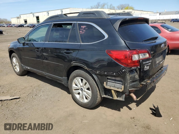 2015 Subaru Outback Premium with VIN 4S4BSACC7F3268125, listed as a Copart auction lot 54147525 with 160,410 mi miles and Salvage Title. Bid and sale history available at DreamBid. Image 2.