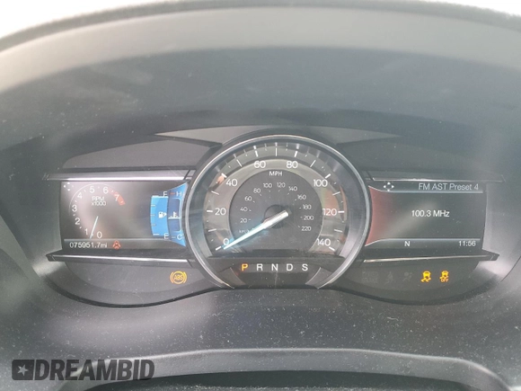 2017 Ford Explorer XLT z VIN 1FM5K8D89HGD94627, wystawiony jako Copart lot #60369945 z przebiegiem 75 951 mil mil oraz Szkoda całkowita • Salvage title. Historia ofert i sprzedaży dostępna na DreamBid. Obrazek 9.