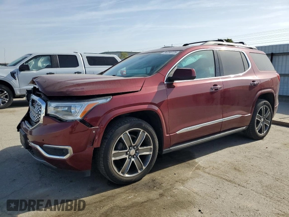 2017 GMC Acadia Denali z VIN 1GKKNXLS1HZ125178, wystawiony jako Copart lot #54058725 z przebiegiem 97 981 mil mil oraz Szkoda całkowita • Salvage title. Historia ofert i sprzedaży dostępna na DreamBid. Obrazek 1.