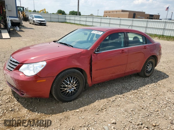2010 Chrysler Sebring Limited with VIN 1C3CC5FD1AN197099, listed as a Copart auction lot 59128825 with 85,736 mi miles and Salvage title. Bid and sale history available at DreamBid. Image 1.