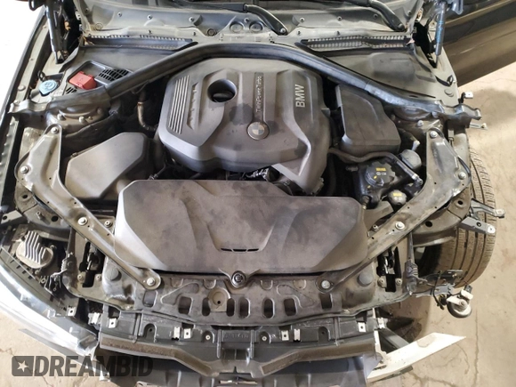 2020 BMW 4 Series 430i xDrive z VIN WBA4Z3C01L5P00165, wystawiony jako Copart lot #48222565 z przebiegiem 84 801 mil mil oraz Szkoda całkowita • Salvage title. Historia ofert i sprzedaży dostępna na DreamBid. Obrazek 11.
