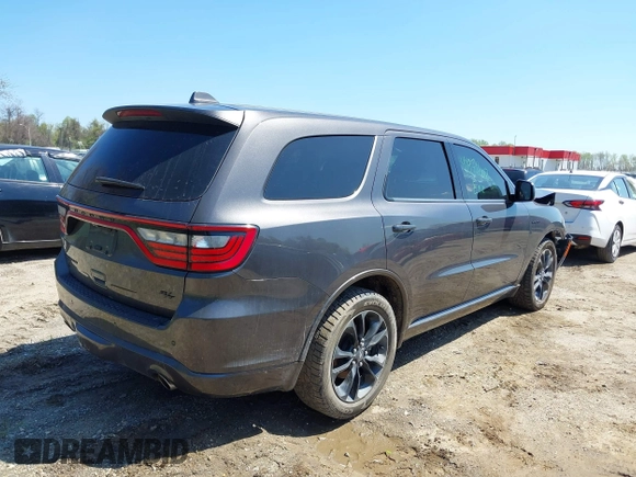 2021 Dodge Durango R/T with VIN 1C4SDJCT3MC786423, listed as a IAAI auction lot 41971602 with 48,239 mi miles and . Bid and sale history available at DreamBid. Image 4.
