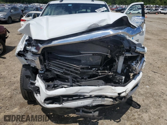 2024 Ram 2500 Laramie with VIN 3C6UR5FL6RG366874, listed as a Copart auction lot 55081125 with 18,460 mi miles and Salvage title. Bid and sale history available at DreamBid. Image 11.
