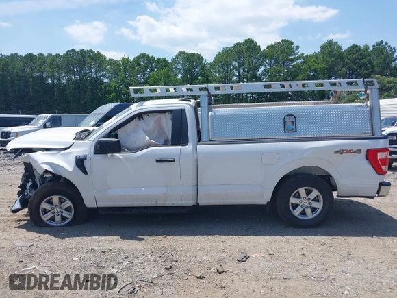 2021 Ford F-150 XL with VIN 1FTMF1E5XMKE21132, listed as a IAAI auction lot 42445898 with 114,014 mi miles and . Bid and sale history available at DreamBid. Image 15.