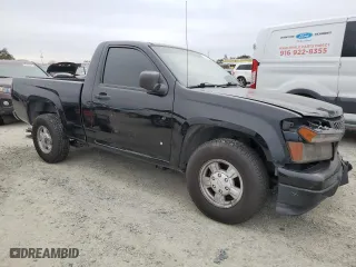 2007 Chevrolet Colorado Work Truck with VIN 1GCCS149778139964, listed as a Copart auction lot 81386524 with 207,739 mi miles and Salvage Title. Bid and sale history available at carsss.com. Image 4.