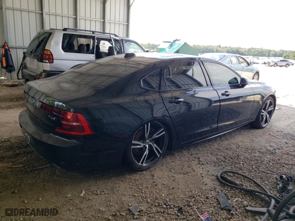 2020 Volvo S90 R-Design with VIN LVYA22MT0LP143436, listed as a Copart auction lot 64449973 with 129,781 mi miles. Bid and sale history available at carsss.com. Image 3.