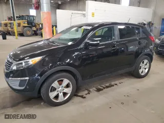 2012 Kia Sportage LX with VIN KNDPBCA27C7296642, listed as a Copart auction lot 52389225 with 142,181 mi miles and Clean Title. Bid and sale history available at carsss.com. Image 1.