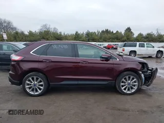2018 Ford Edge Titanium with VIN 2FMPK4K83JBC46927, listed as a IAAI auction lot 41674710 with 77,979 mi miles. Bid and sale history available at carsss.com. Image 14.