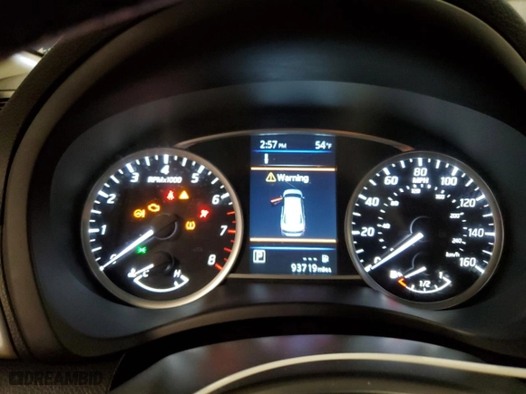 2019 Nissan Sentra S with VIN 3N1AB7AP0KY367267, listed as a Copart auction lot 49583035 with 93,719 mi miles and Clean Title. Bid and sale history available at carsss.com. Image 9.
