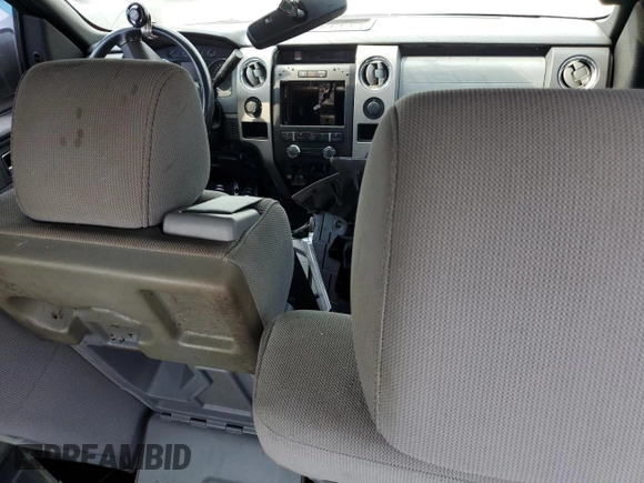 2011 Ford F-150 XL with VIN 1FTFW1EF5BFA50629, listed as a Copart auction lot 60555855 with Not provided miles and Salvage title. Bid and sale history available at DreamBid. Image 8.