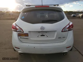 2013 Nissan Murano SL with VIN JN8AZ1MW6DW318243, listed as a Copart auction lot 42705105 with 162,469 mi miles and Salvage Title. Bid and sale history available at carsss.com. Image 6.