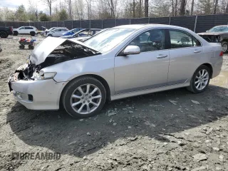 2006 Acura TSX Navi with VIN JH4CL96926C025986, listed as a Copart auction lot 50465515 with 119,934 mi miles and Salvage Title. Bid and sale history available at carsss.com. Image 1.