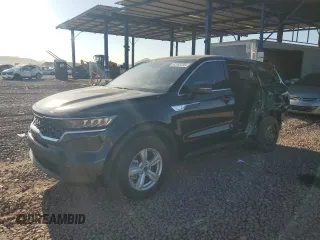 2023 Kia Sorento LX z VIN 5XYRG4LC4PG248448, wystawiony jako Copart lot #52095755 z przebiegiem 14 515 mil mil oraz Szkoda całkowita • Salvage title. Historia ofert i sprzedaży dostępna na DreamBid. Obrazek 1.